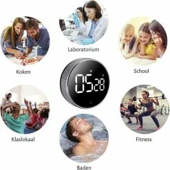 Goedkoopste ???? P-Repair Digitale Kookwekker - Smart Timer - LED Display - Magnetisch Met Handige Draaiknop ???? 12 Goedkoopste ???? P-Repair Digitale Kookwekker - Smart Timer - LED Display - Magnetisch Met Handige Draaiknop ???? -Tefal Shop 550x553 4