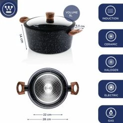 Beste recensies van ✔️ Westinghouse Pannenset - Speciale Editie Wokpan 30cm + Hapjespan 28cm + Braadpan 28cm - Speciale Editie ???? -Tefal Shop 550x554 2