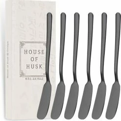 Aanbiedingen ⭐ House Of Husk Botermesjes Set - Zwart - RVS - Botermes - Smeermessen - Tapas Mesjes - 6 Stuks ???? 16 Aanbiedingen ⭐ House Of Husk Botermesjes Set - Zwart - RVS - Botermes - Smeermessen - Tapas Mesjes - 6 Stuks ???? -Tefal Shop 550x556 1
