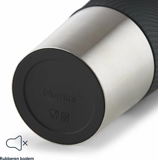 Gloednieuw ???? Blumtal Thermosbeker Classic - Lekvrij, BPA-Vrij En Vaatwasserbestendig - Hoge Kwaliteit Thermosfles Met Quick-Press Sluiting - Travel Mug 500 Ml - Zwart ❤️ 2 Gloednieuw ???? Blumtal Thermosbeker Classic - Lekvrij, BPA-Vrij En Vaatwasserbestendig - Hoge Kwaliteit Thermosfles Met Quick-Press Sluiting - Travel Mug 500 Ml - Zwart ❤️ - Afbeelding 2