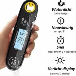 Goedkoopste ???? Nauwkeurige Keukenthermometer Met Ophangmagneet – Waterdicht - Digitale BBQ Thermometer - Vleesthermometer Keuken - Kernthermometer - Temperatuur Range -50 °C Tot 300°C - Qwality4u ❤️ 13 Goedkoopste ???? Nauwkeurige Keukenthermometer Met Ophangmagneet – Waterdicht - Digitale BBQ Thermometer - Vleesthermometer Keuken - Kernthermometer - Temperatuur Range -50 °C Tot 300°C - Qwality4u ❤️ -Tefal Shop 550x558 7