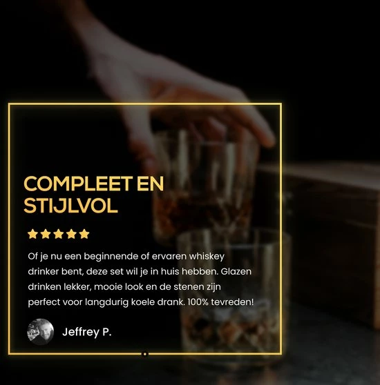 Aanbiedingen ???? 2BEHOME Whiskey Set Met Decanteer Karaf - Incl. 2 Whiskey Glazen En 6 Whiskey Stones En Luxe Geschenkdoos - Whisky - Cadeau Voor Man/vrouw ✨ 9 Aanbiedingen ???? 2BEHOME Whiskey Set Met Decanteer Karaf - Incl. 2 Whiskey Glazen En 6 Whiskey Stones En Luxe Geschenkdoos - Whisky - Cadeau Voor Man/vrouw ✨ - Afbeelding 9