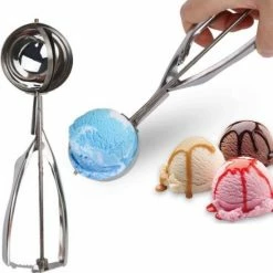 Kopen ???? Merkloos Decopatent® - IJsboltang - Ø6 Cm - Rvs Ijsschep Voor Ijsbollen - Portioneerlepel - Oliebollenlepel - Oliebollen Tang - Ijsschepper ????