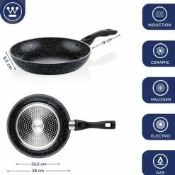 Korting ???? Westinghouse Koekenpan Inductie - Ø 28 Cm - Zwart Marmer ⭐ 9 Korting ???? Westinghouse Koekenpan Inductie - Ø 28 Cm - Zwart Marmer ⭐ -Tefal Shop 550x560 1