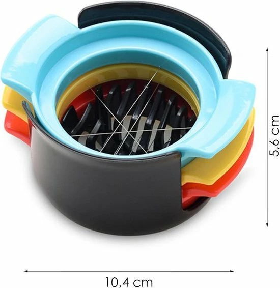 Coupon ???? Merkloos Ei Snijder Met Houder - 3 In 1 - Eiersnijder - Hardgekookte Eieren Snijden - Vaatwasserbestendig - RVS ❤️ 4 Coupon ???? Merkloos Ei Snijder Met Houder - 3 In 1 - Eiersnijder - Hardgekookte Eieren Snijden - Vaatwasserbestendig - RVS ❤️ - Afbeelding 4