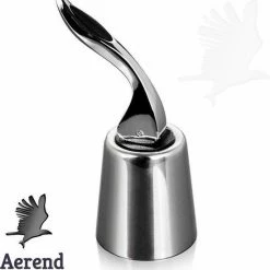 Hete verkoop ✔️ AEREND Wijnstopper Met Hendel Van Roestvrij Staal, Herbruikbare Rubberen Vacuümafdichting, De Flesstopper Houdt De Wijn Vers ????