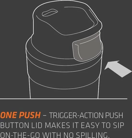 Korting ???? Stanley PMI Stanley Trigger-Action Travel Mug 0.47L - Thermosfles - Matt Black ???? 6 Korting ???? Stanley PMI Stanley Trigger-Action Travel Mug 0.47L - Thermosfles - Matt Black ???? - Afbeelding 6