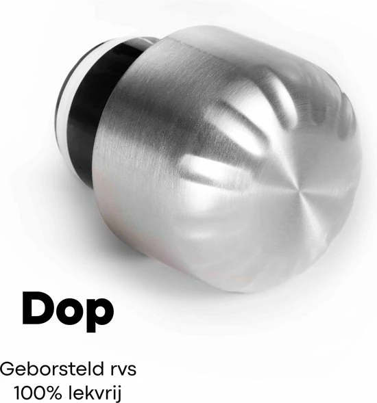 Nieuw ???? Vatten® Premium RVS Thermosfles - 500 Ml - Mat Zwart - Waterfles Met Rietje - Isoleerfles ???? 8 Nieuw ???? Vatten® Premium RVS Thermosfles - 500 Ml - Mat Zwart - Waterfles Met Rietje - Isoleerfles ???? - Afbeelding 8