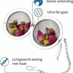 Korting ???? Merkloos Set 3 Stuks Thee Zeef - Thee/kruiden Kogel RVS -Thee Ei RVS - Kruiden Zeef/filter RVS ???? 8 Korting ???? Merkloos Set 3 Stuks Thee Zeef - Thee/kruiden Kogel RVS -Thee Ei RVS - Kruiden Zeef/filter RVS ???? -Tefal Shop 550x593 1