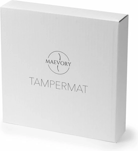 Gloednieuw ???? Maevory Tampermat - Tampingmat Met Tamperhouder - Hoek - Zwart ???? 4 Gloednieuw ???? Maevory Tampermat - Tampingmat Met Tamperhouder - Hoek - Zwart ???? - Afbeelding 4