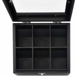 Aanbiedingen ???? Bredemeijer - Theedoos 6-vaks Venster Bamboe Zwart ❤️ 6 Aanbiedingen ???? Bredemeijer - Theedoos 6-vaks Venster Bamboe Zwart ❤️ -Tefal Shop 550x613 2