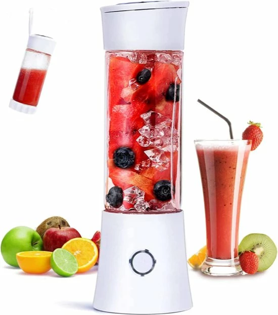 Nieuw ???? Butles Blender - Smoothiemaker - To Go - Draadloos - Oplaadbaar - Inclusief Smoothie Beker - Draagbaar ???? 12 Nieuw ???? Butles Blender - Smoothiemaker - To Go - Draadloos - Oplaadbaar - Inclusief Smoothie Beker - Draagbaar ???? - Afbeelding 12