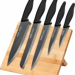 Coupon ???? Smile® Smile SNS-4 Messenset Met Magnetisch Blok - 5 Messen - Bamboe ???? 13 Coupon ???? Smile® Smile SNS-4 Messenset Met Magnetisch Blok - 5 Messen - Bamboe ???? -Tefal Shop 550x628 1