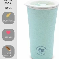 Gloednieuw ⭐ Ecofles - Thermosbeker - Travel Mug – Koffiebeker To Go – Duurzaam - Bioplastic - 450ml – Groen ???? 13 Gloednieuw ⭐ Ecofles - Thermosbeker - Travel Mug – Koffiebeker To Go – Duurzaam - Bioplastic - 450ml – Groen ???? -Tefal Shop 550x630 1