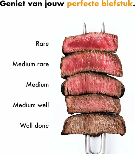 Beste deal ???? Captain Cook Keukenthermometer - Inclusief E-Kookboek - Vleesthermometer - BBQ Thermometer- Suikerthermometer - Kernthermometer ✨ 5 Beste deal ???? Captain Cook Keukenthermometer - Inclusief E-Kookboek - Vleesthermometer - BBQ Thermometer- Suikerthermometer - Kernthermometer ✨ - Afbeelding 5