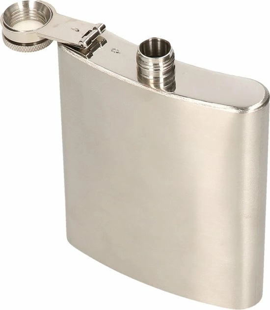 Uitgang ???? Merkloos Heupfles 200 Ml Van RVS ???? 2 Uitgang ???? Merkloos Heupfles 200 Ml Van RVS ???? - Afbeelding 2