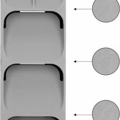 Beste deal ❤️ Springos Multifunctionele Bestekbak | Besteklade | Bestek Organizer | Kunststof | 39 X 11 X 5.5 CM ⌛ 16 Beste deal ❤️ Springos Multifunctionele Bestekbak | Besteklade | Bestek Organizer | Kunststof | 39 X 11 X 5.5 CM ⌛ -Tefal Shop 550x639