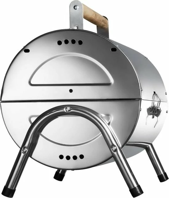 Beste Pirce ❤️ BBQ Collection Houtskoolbarbecue - Cilinder - Chroom ???? 12 Beste Pirce ❤️ BBQ Collection Houtskoolbarbecue - Cilinder - Chroom ???? - Afbeelding 12