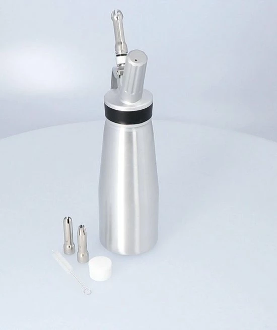 Uitgang ???? 4cookz® Aluminium Slagroomspuit 0,5 Liter - Kidde / Sifon ???? 2 Uitgang ???? 4cookz® Aluminium Slagroomspuit 0,5 Liter - Kidde / Sifon ???? - Afbeelding 2