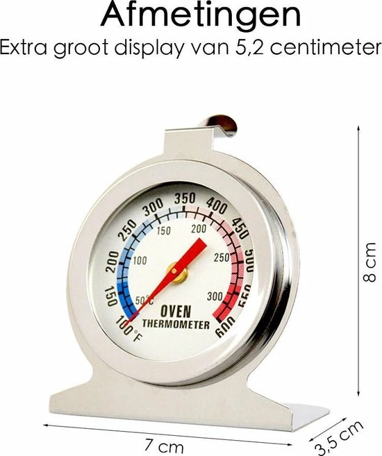 Beste Pirce ⌛ Merkloos Oventhermometer - Thermometer Oven - Rookoven Temperatuurmeter - Keukenthermometer ✨ 7 Beste Pirce ⌛ Merkloos Oventhermometer - Thermometer Oven - Rookoven Temperatuurmeter - Keukenthermometer ✨ - Afbeelding 7