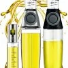 Goedkoop ???? W&Z® Oliefles Met Schenktuit - Olijfolie- & Azijnstel – 500ml - Doseerfles - Navulbaar -Olijfolie Sprayer - BBQ Accesories ????