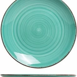 Kopen ✔️ Studio Tavola Ontbijtbord (6 Stuks) - Groene Tinten - 19cm - Aardewerk ???? -Tefal Shop 550x662 1