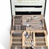 Beste Verkoop ???? EDENBERG Edënbërg Bestekset - Hoogglans/Mat - Chroomnikkelstaal 18/10 - 72-delig - Luxe Opbergkoffer ????