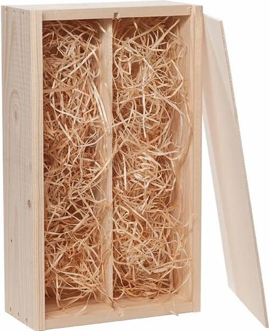 Beste deal ???? Wijnkistje.nl Wijnkist 2 Vaks Met Schuifdeksel - Inclusief Gratis Houtwol ✨ 1 Beste deal ???? Wijnkistje.nl Wijnkist 2 Vaks Met Schuifdeksel - Inclusief Gratis Houtwol ✨