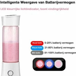 Nieuw ???? Butles Blender - Smoothiemaker - To Go - Draadloos - Oplaadbaar - Inclusief Smoothie Beker - Draagbaar ???? 20 Nieuw ???? Butles Blender - Smoothiemaker - To Go - Draadloos - Oplaadbaar - Inclusief Smoothie Beker - Draagbaar ???? -Tefal Shop 550x677 2