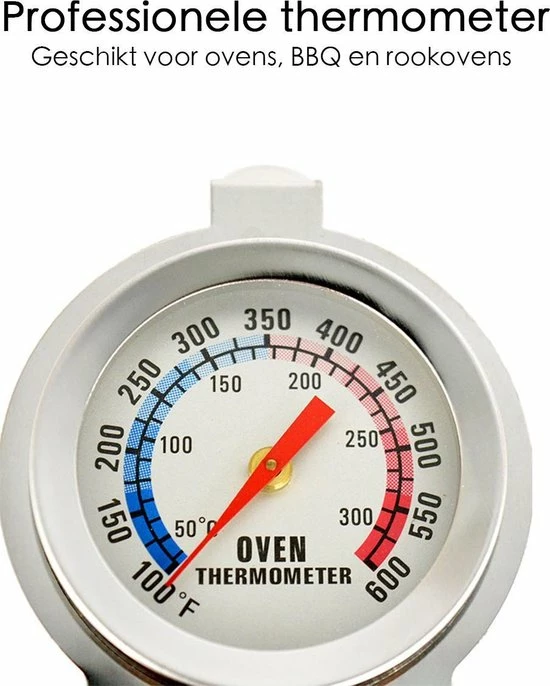 Beste Pirce ⌛ Merkloos Oventhermometer - Thermometer Oven - Rookoven Temperatuurmeter - Keukenthermometer ✨ 4 Beste Pirce ⌛ Merkloos Oventhermometer - Thermometer Oven - Rookoven Temperatuurmeter - Keukenthermometer ✨ - Afbeelding 4
