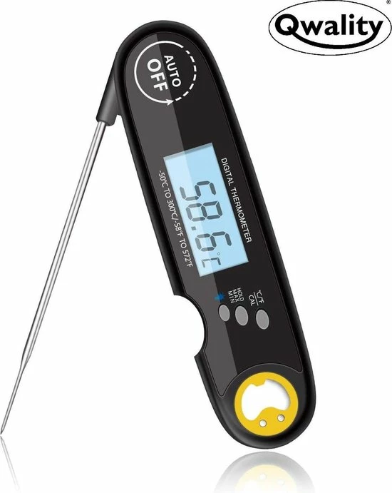 Goedkoopste ???? Nauwkeurige Keukenthermometer Met Ophangmagneet – Waterdicht - Digitale BBQ Thermometer - Vleesthermometer Keuken - Kernthermometer - Temperatuur Range -50 °C Tot 300°C - Qwality4u ❤️ 1 Goedkoopste ???? Nauwkeurige Keukenthermometer Met Ophangmagneet – Waterdicht - Digitale BBQ Thermometer - Vleesthermometer Keuken - Kernthermometer - Temperatuur Range -50 °C Tot 300°C - Qwality4u ❤️