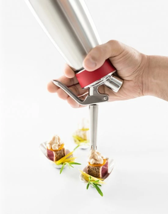 Korting ???? ISi Gourmet Whip Plus Slagroomapparaat - RVS - 1 L ???? 7 Korting ???? ISi Gourmet Whip Plus Slagroomapparaat - RVS - 1 L ???? - Afbeelding 7