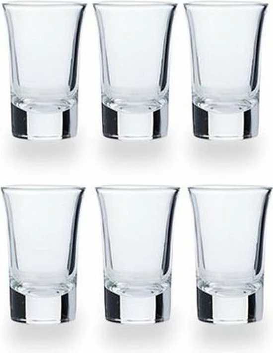 Promo ???? Cosy&Trendy 6x Shotglazen/borrelglaasjes - 35 Ml - 4,4 X 6,5 Cm - Glas ???? 1 Promo ???? Cosy&Trendy 6x Shotglazen/borrelglaasjes - 35 Ml - 4,4 X 6,5 Cm - Glas ????