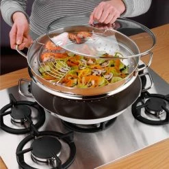 Goedkoop ✔️ WMF Macao Wadjan - 4-delig - Ø 36 Cm - RVS ???? 8 Goedkoop ✔️ WMF Macao Wadjan - 4-delig - Ø 36 Cm - RVS ???? -Tefal Shop 550x731