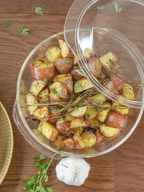 Korting ???? Sareva Ovenschaal - Met Deksel - 25 X 23 X 10 Cm / 2 Liter ❤️ 4 Korting ???? Sareva Ovenschaal - Met Deksel - 25 X 23 X 10 Cm / 2 Liter ❤️ - Afbeelding 4