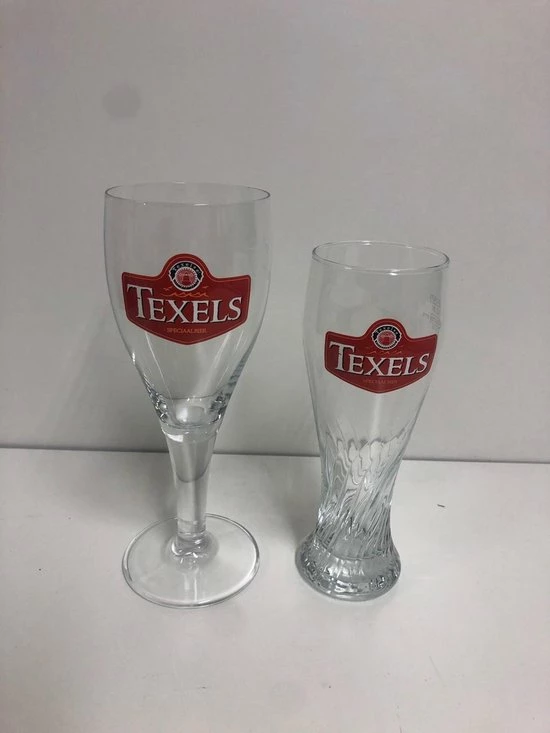 Groothandel ???? Texels Bierglas Set 2 Stuks (30 - 33cl) Skuumkoppe Bokaal En Voetglas Texelse Bier Glas Glazen Bierglazen ???? 1 Groothandel ???? Texels Bierglas Set 2 Stuks (30 - 33cl) Skuumkoppe Bokaal En Voetglas Texelse Bier Glas Glazen Bierglazen ????