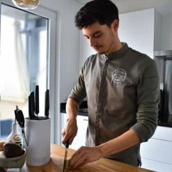 Beste recensies van ???? Hescom Messenset 7-delig Inclusief Messenblok - Roestvrijstaal / RVS Met Keramische ???? Coating Incl. Koksmes, Broodmes, Hakmes En Keukenschaar ???? -Tefal Shop 550x733 2