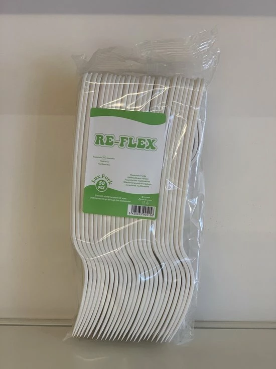 Flash-uitverkoop ???? Reflex Vork Luxe 18cm | Herbruikbare Vorken | 50 Stuks ???? 1 Flash-uitverkoop ???? Reflex Vork Luxe 18cm | Herbruikbare Vorken | 50 Stuks ????