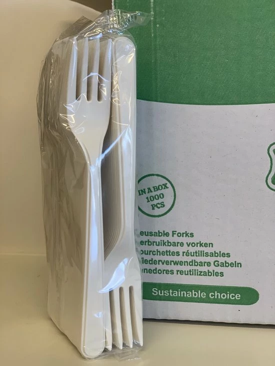 Flash-uitverkoop ???? Reflex Vork Luxe 18cm | Herbruikbare Vorken | 50 Stuks ???? 3 Flash-uitverkoop ???? Reflex Vork Luxe 18cm | Herbruikbare Vorken | 50 Stuks ???? - Afbeelding 3