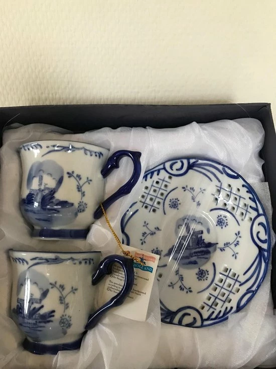 Beste Pirce ❤️ Ter Steege Kop En Schotel Molen Set 2 Stuks - Delfts Blauw ???? 3 Beste Pirce ❤️ Ter Steege Kop En Schotel Molen Set 2 Stuks - Delfts Blauw ???? - Afbeelding 3