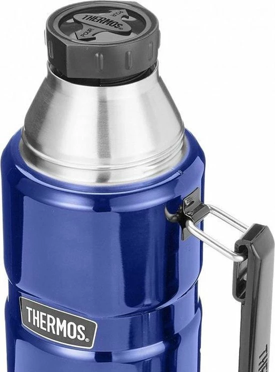 Top 10 ???? Thermos King Thermosfles - 1,2 Liter - Metallic Blauw ⭐ 2 Top 10 ???? Thermos King Thermosfles - 1,2 Liter - Metallic Blauw ⭐ - Afbeelding 2