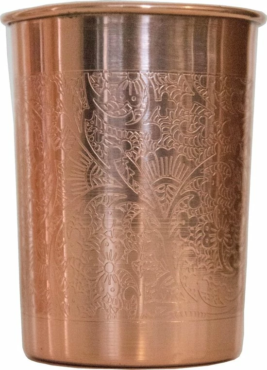 Hete verkoop ???? Stay Zen Giftset Koperen Waterfles + 2 Bekers - Geëtst ✔️ 2 Hete verkoop ???? Stay Zen Giftset Koperen Waterfles + 2 Bekers - Geëtst ✔️ - Afbeelding 2