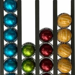 Flash-uitverkoop ⭐ Merkloos Nespresso Vertuo Capsulehouder - Cuphouder Voor Nespresso Vertuo Cups - 24 Capsules - Zwart ????