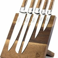 Hete verkoop ???? Laguiole Style De Vie Messenblok Luxury Line - 5-delig - Olijfhout ???? -Tefal Shop 550x776 2