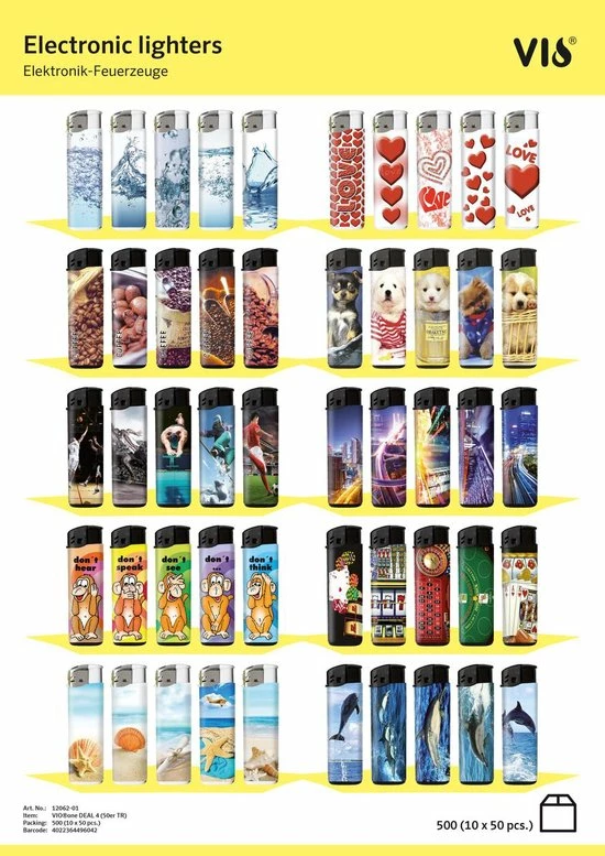 Flash-uitverkoop ???? Klik Aanstekers 50 Stuks In Tray Navulbaar - Vio Deal Electronic Aansteker - Unilite Lighters ⌛ 2 Flash-uitverkoop ???? Klik Aanstekers 50 Stuks In Tray Navulbaar - Vio Deal Electronic Aansteker - Unilite Lighters ⌛ - Afbeelding 2