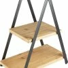 Beste deal ⌛ Gusta® Gusta - Etagere / Serveertoren - 2 Laags - 28x16x35,5cm ????