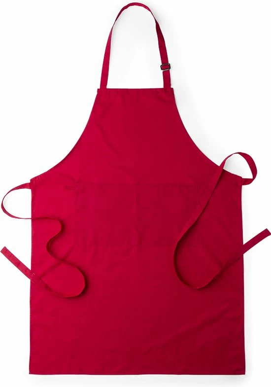 Uitgang ???? Happyshopper Keukenschort - Schorten - Keuken - Keukentextiel - Mannen - Vrouwen - Rood ✨ 1 Uitgang ???? Happyshopper Keukenschort - Schorten - Keuken - Keukentextiel - Mannen - Vrouwen - Rood ✨