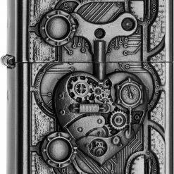Groothandel ???? Zippo Steampunk Heart ⭐