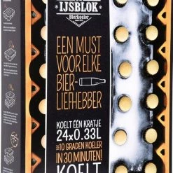 Hete verkoop ???? DL IJsblok - Groot Ijsblok In De Maat Van Een Bierkrat Vaderdag Cadeau ????