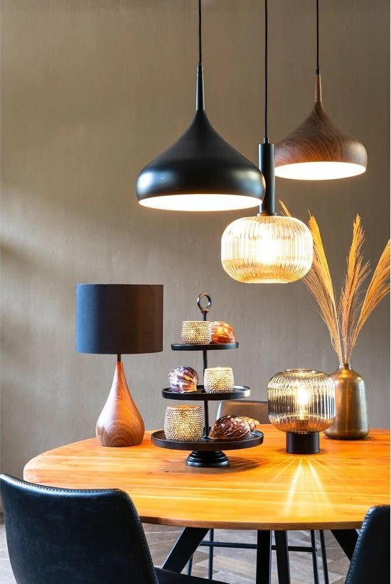 Beste deal ???? Light & Living Etagère Lutek - Zwart - 3 Laags ???? 8 Beste deal ???? Light & Living Etagère Lutek - Zwart - 3 Laags ???? - Afbeelding 8